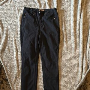 Black High-Waisted Pants